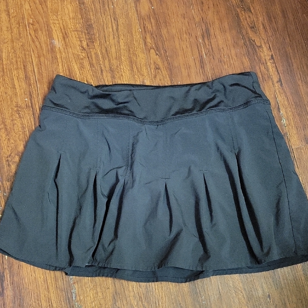 Athleta Black Shorts Skirt Small